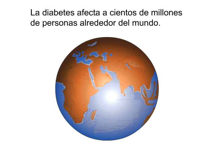 La diabetes afecta a cientos de millones de personas alrededor del mundo.